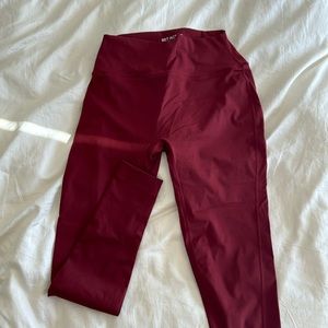 Set Active Leggings (wine)